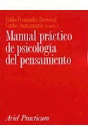 Papel MANUAL PRACTICO DE PSICOLOGIA DEL PENSAMIENTO (ARIEL PRACTICUM)
