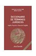 Papel DICCIONARIO DE TERMINOS JURIDICOS (INGLES ESPAÑOL / SPA  NISH ENGLISH) (CARTONE) (8/ED)