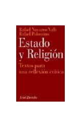 Papel ESTADO Y RELIGION TEXTOS PARA UNA REFLEXION CRITICA (ARIEL DERECHO)