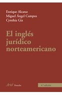 Papel INGLES JURIDICO NORTEAMERICANO [4/ED] (ARIEL DERECHO)