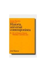 Papel HISTORIA UNIVERSAL CONTEMPORANEA II DE LA PRIMERA GUERR