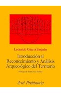 Papel INTRODUCCION AL RECONOCIMIENTO Y ANALISIS ARQUEOLOGICO (ARIEL PREHISTORIA)