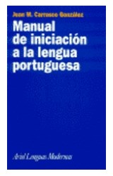 Papel MANUAL DE INICIACION A LA LENGUA PORTUGUESA (ARIEL LENGUAS MODERNAS)