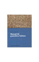 Papel MANUAL DE GRAMATICA ITALIANA (LENGUAS MODERNAS)