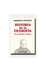 Papel HISTORIA DE LA FILOSOFIA 5 DE HOBBES A HUME (ARIEL FILOSOFIA)