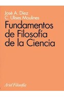 Papel FUNDAMENTOS DE FILOSOFIA DE LA CIENCIA (ARIEL FILOSOFIA)