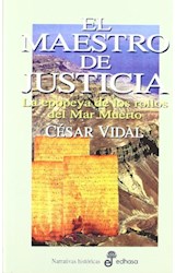 Papel MAESTRO DE JUSTICIA LA EPOPEYA DE LOS ROLLOS DEL MAR MUERTO (NARRATIVAS HISTORICAS) (CARTONE)