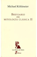 Papel BREVIARIO DE MITOLOGIA CLASICA II (LIBROS DE SISIFO)