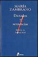Papel DICTADOS Y SENTENCIAS (COLECCION AFORISMOS) (CARTONE)