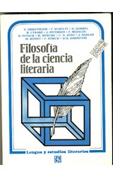 Papel FILOSOFIA DE LA CIENCIA LITERARIA (LENGUA Y ESTUDIOS LITERARIOS)