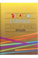 Papel TEATRO ESPAÑOL CONTEMPORANEO (COLECCION TEZONTLE) (CARTONE)