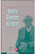Papel HOMENAJE A ADOLFO SANCHEZ VAZQUEZ (COLECCION TEZONTLE)