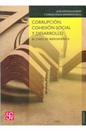 Papel CORRUPCION COHESION SOCIAL Y DESARROLLO EL CASO DE IBEROAMERICA (COLECCION ECONOMIA)