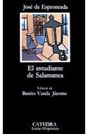 Papel ESTUDIANTE DE SALAMANCA (COLECCION LETRAS HISPANICAS 6) (BOLSILLO)