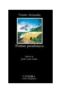 Papel POEMAS PARADISIACOS (CATEDRA LETRAS HISPANICAS 75)
