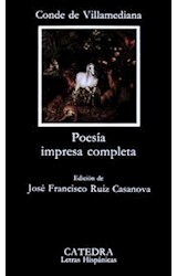 Papel POESIA IMPRESA COMPLETA (COLECCION LETRAS HISPANICAS 320) (BOLSILLO)