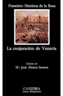 Papel CONJURACION DE VENECIA (LETRAS HISPANICAS 344)