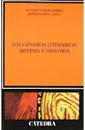 Papel GENEROS LITERARIOS SISTEMA E HISTORIA (CRITICA Y ESTUDIOS LITERARIOS)