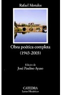 Papel OBRA POETICA COMPLETA 1943-2003 (COLECCION LETRAS HISPANICAS 559) (BOLSILLO)