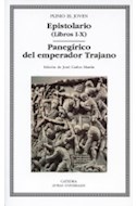 Papel EPISTOLARIO LIBROS I - X / PANEGIRICO DEL EMPERADOR TRAJANO (LETRAS UNIVERSALES 395)