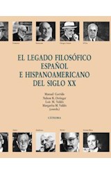 Papel LEGADO FILOSOFICO ESPAÑOL E HISPANOAMERICANO DEL SIGLO XX (TEOREMA SERIE MAYOR)