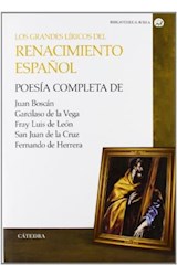Papel GRANDES LIRICOS DEL RENACIMIENTO ESPAÑOL (BIBLIOTECA AVREA) [CARTONE]