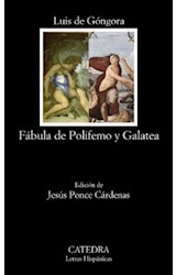 Papel FABULA DE POLIFEMO Y GALATEA (COLECCION LETRAS HISPANICAS 658) (BOLSILLO)