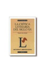 Papel CRITICA LITERARIA DEL SIGLO XX METODOS Y ORIENTACIONES (AUTOAPRENDIZAJE)
