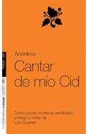 Papel CANTAR DE MIO CID (COLECCION BIBLIOTECA EDAF POESIA 28)