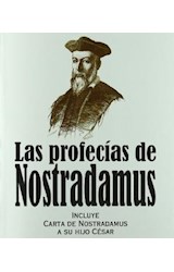 Papel PROFECIAS DE NOSTRADAMUS (INCLUYE CARTA A SU HIJO CESAR) (COMPLETA Y BILINGÜE)