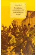 Papel SOCIALISMO REVOLUCIONARIO Y DARWINIASMO SOCIAL (COLECCION HISTORIA DEL PENSAMIENTO Y LA CULTURA)