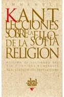Papel LECCIONES SOBRE LA FILOSOFIA DE LA RELIGION (COLECCION CLASICOS DEL PENSAMIENTO)