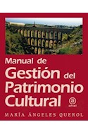 Papel MANUAL DE GESTION DEL PATRIMONIO CULTURAL