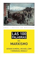 Papel 100 PALABRAS DEL MARXISMO (BASICA DE BOLSILLO 290)