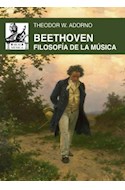 Papel BEETHOVEN FILOSOFIA DE LA MUSICA (COLECCION MUSICA)