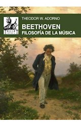 Papel BEETHOVEN FILOSOFIA DE LA MUSICA (COLECCION MUSICA)