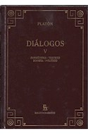 Papel DIALOGOS V (BIBLIOTECA GREDOS) (CARTONE)
