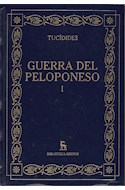 Papel GUERRA DEL PELOPONESO I (BIBLIOTECA GREDOS) (CARTONE) LIBROS 1 Y 2