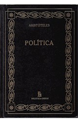 Papel POLITICA [ARISTOTELES] (BIBLIOTECA GREDOS) (CARTONE)