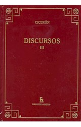 Papel DISCURSOS III (BIBLIOTECA GREDOS) (CARTONE)