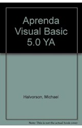 Papel APRENDA VISUAL BASIC 5 YA (SERIE MICROSOFT PRESS)