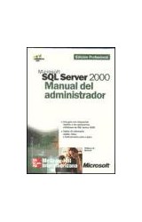 Papel MICROSOFT SQL SERVER 2000 MANUAL DEL ADMINISTRADOR