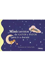 Papel MINICUENTOS DE GATOS Y PATOS PARA IR A DORMIR (ILUSTRADO) (CARTONE)