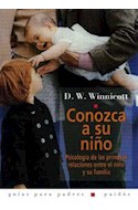 Papel CONOZCA A SU NIÑO (GUIAS PARA PADRES 56006)