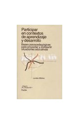 Papel PARTICIPAR EN CONTEXTOS DE APRENDIZAJE Y DESARROLLO (PAPELES DE PEDAGOGIA 50032)