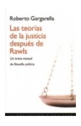 Papel TEORIAS DE LA JUSTICIA DESPUES DE RAWLS UN BREVE MANUAL (ESTADO Y SOCIEDAD 45073)
