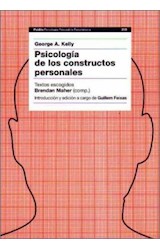 Papel PSICOLOGIA DE LOS CONSTRUCTOS PERSONALES (PSICOLOGIA PSIQUIATRIA PSICOTERAPIA 15205)