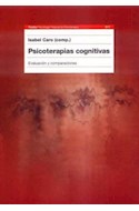 Papel PSICOTERAPIAS COGNITIVAS EVALUACION Y COMPARACIONES (PSICOLOGIA PSIQUIATRIA PSICOTERAPIA 15217)