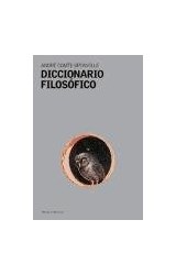 Papel DICCIONARIO FILOSOFICO (PAIDOS CONTEXTOS 52085)