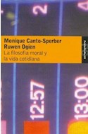 Papel FILOSOFIA MORAL Y LA VIDA COTIDIANA (STUDIO 31163)